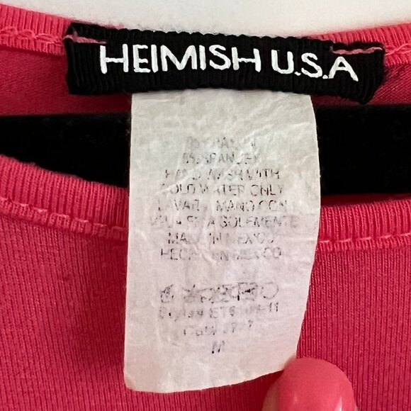 Pink Flutter-Hem Blouse Top - Picture 3 of 3